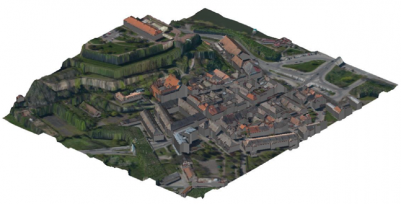 DSMortofoto Vizuelizacija geopodataka