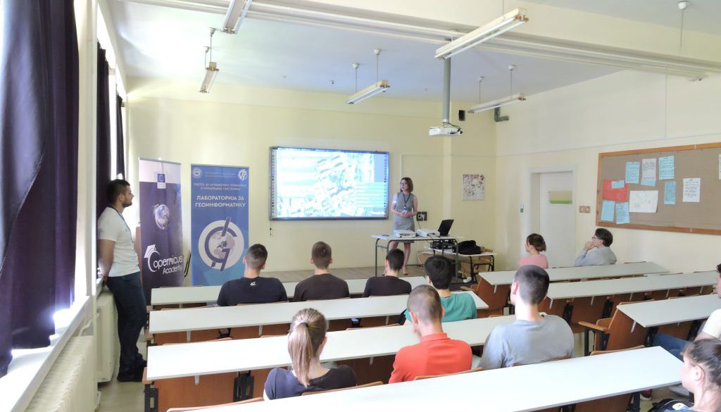 Copernicus Info Day at Technical School “Mileva Maric-Ajnstajn”, Novi Sad
